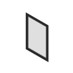 Sklo 4x306x432 KV 075W 01  